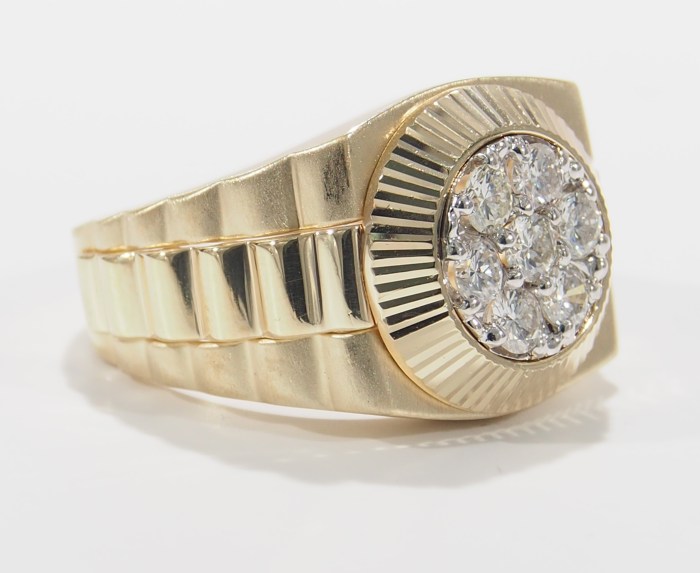 Rolex ring 14k